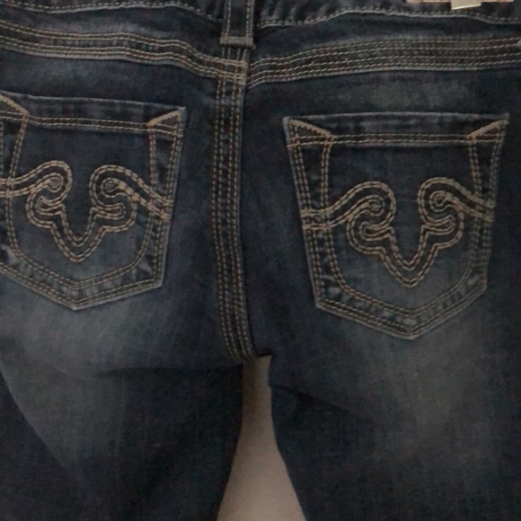 Express Rerock boot cut jeans size 4 - Picture 3 of 7
